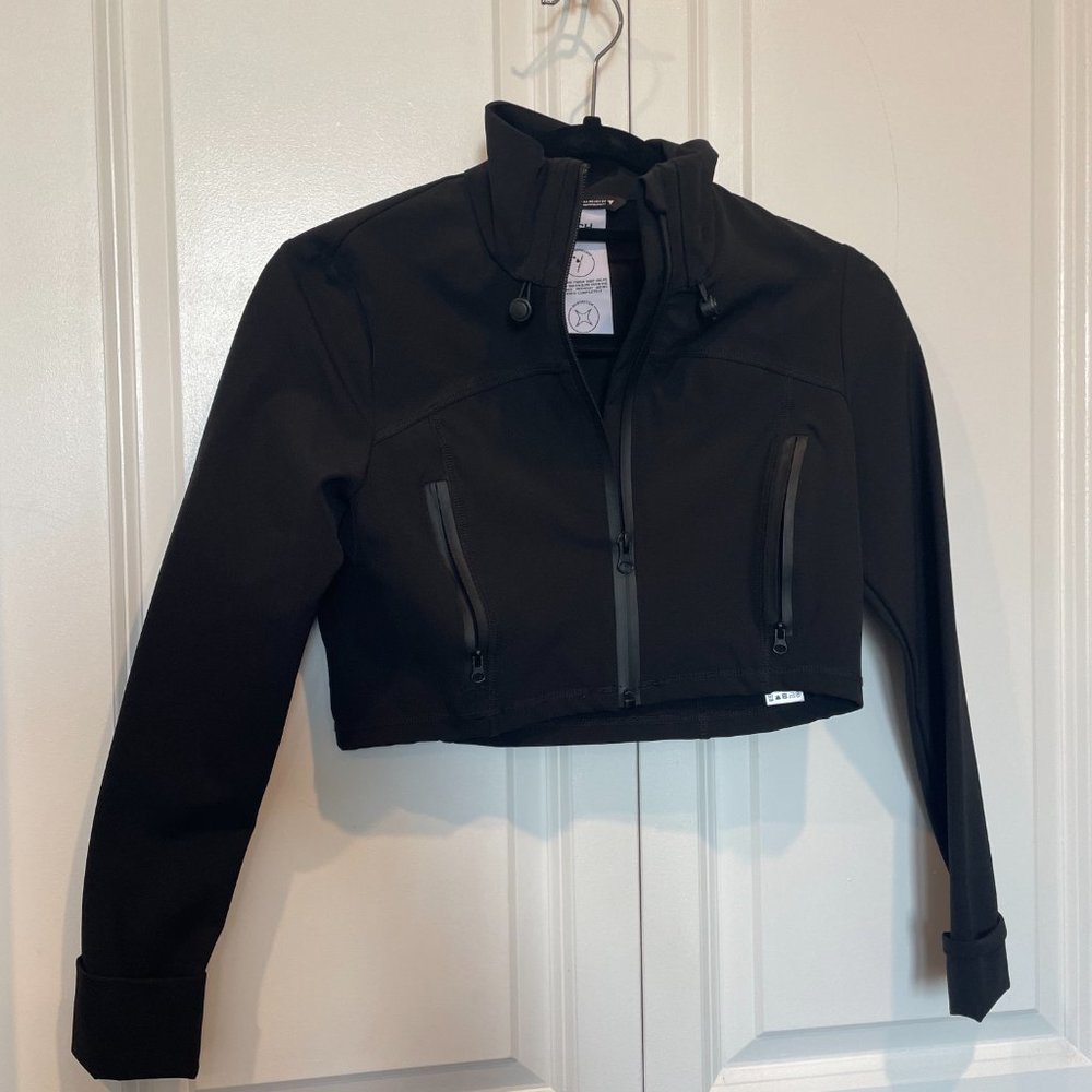 Zara Cropped Tech Jacket - XS